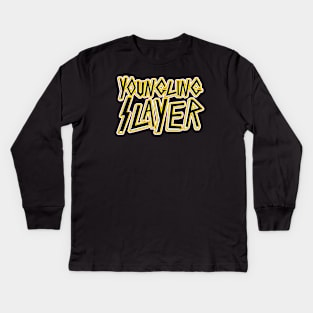 Youngling Slayer Kids Long Sleeve T-Shirt